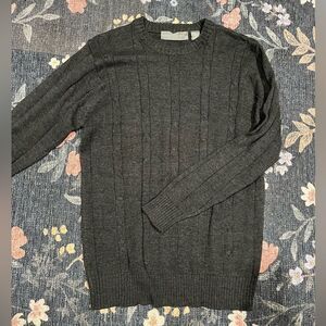 Men’s oscar de la renta pullover cable knit sweater